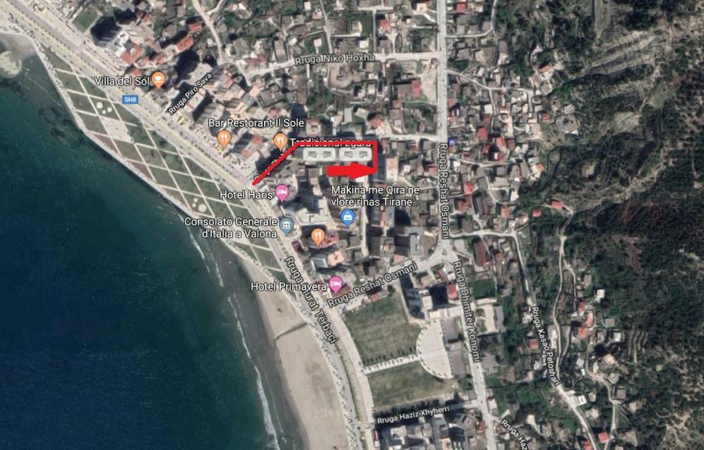 Lindita'S Seaview Appartment Vlorë エクステリア 写真
